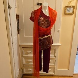 Algy Spectacular Genie Costume Sz M